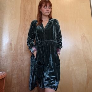 Velvet Anthropologie Dress